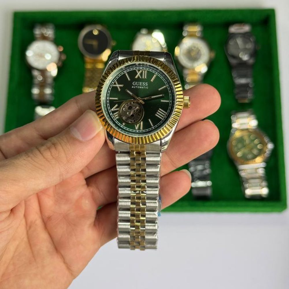 Guess Automatic Watch Back Open