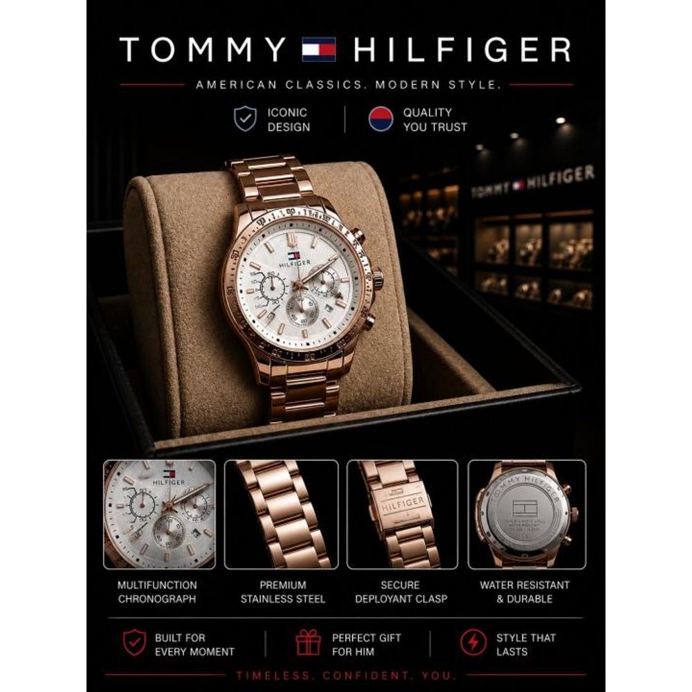 Tommy hilfigar chronograph