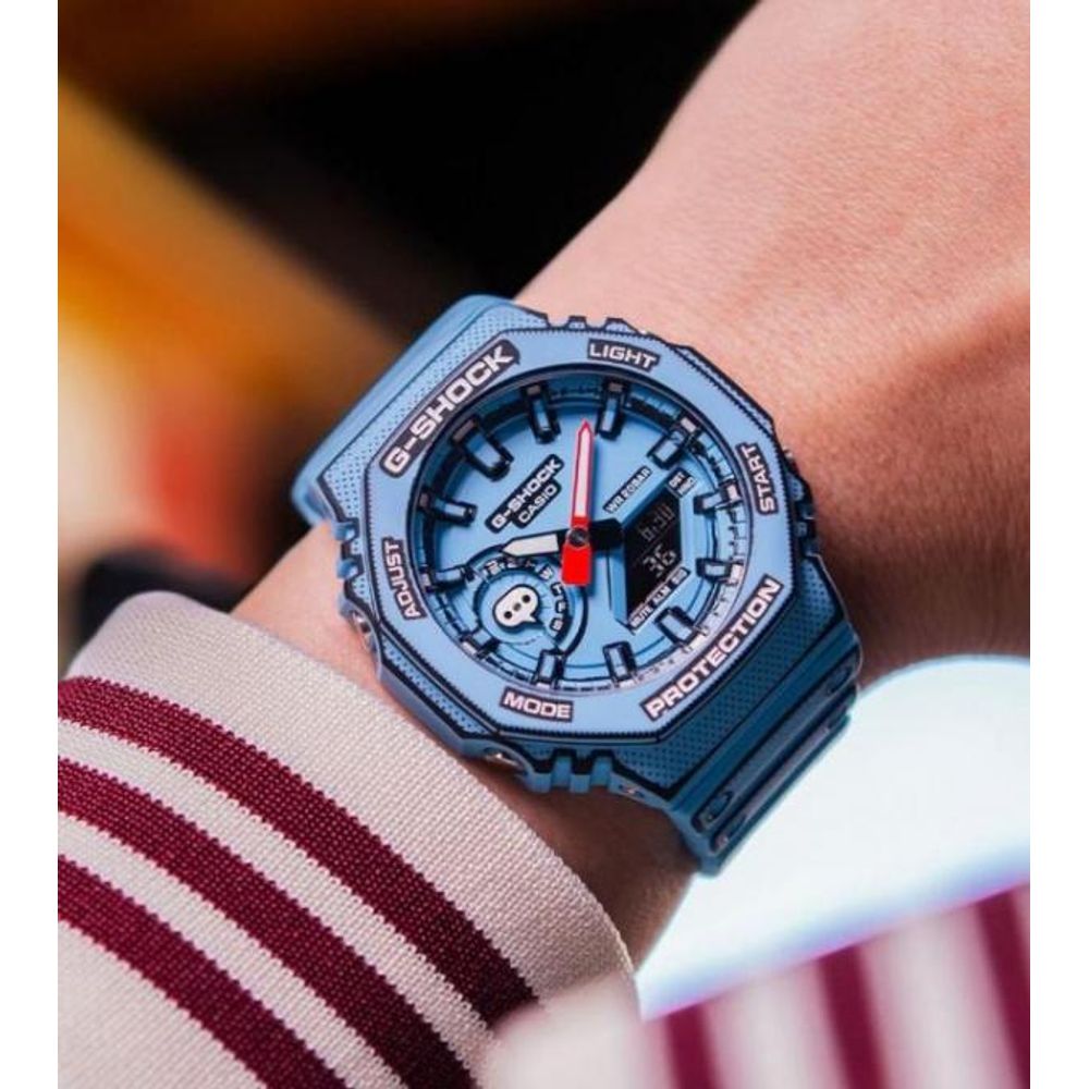 Casio Gshock Ga-2100 Manga Blue