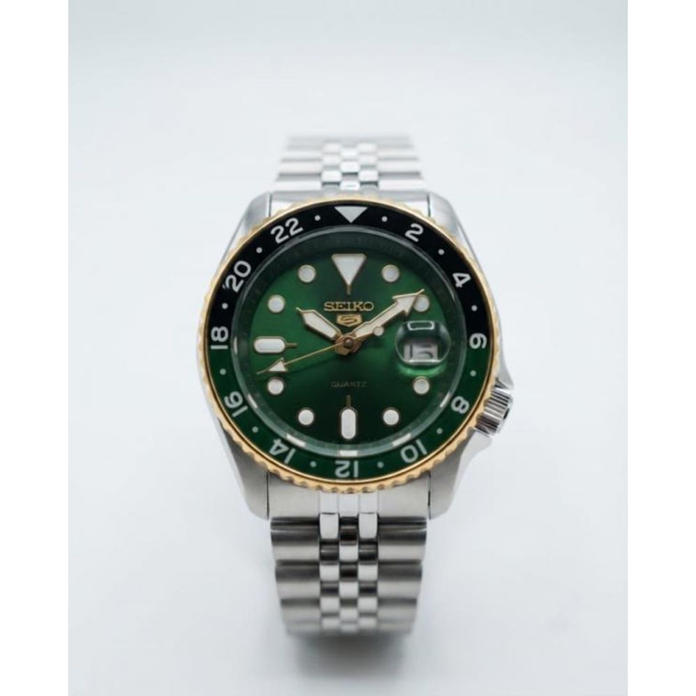 Seiko Gmt Master Gold Green Dial