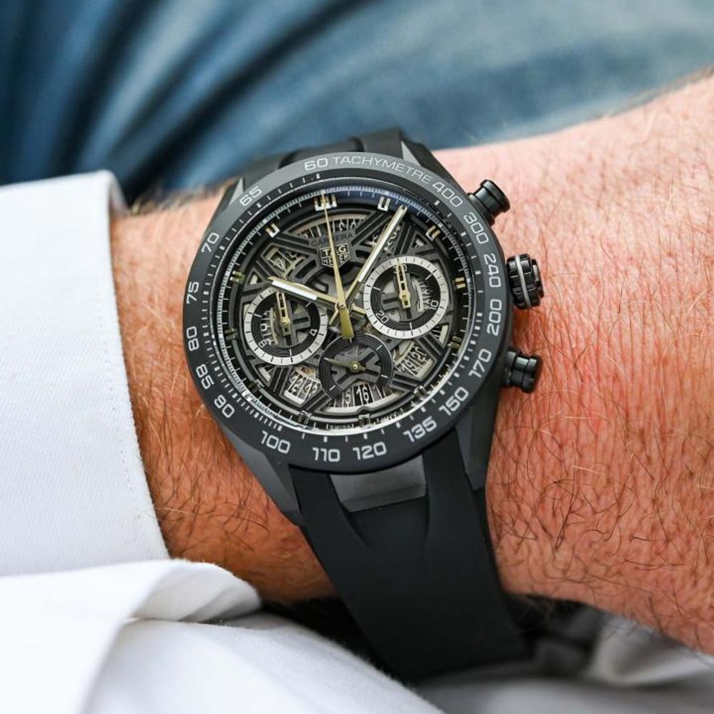 Tag huer  carrera Extrim sports all black 139