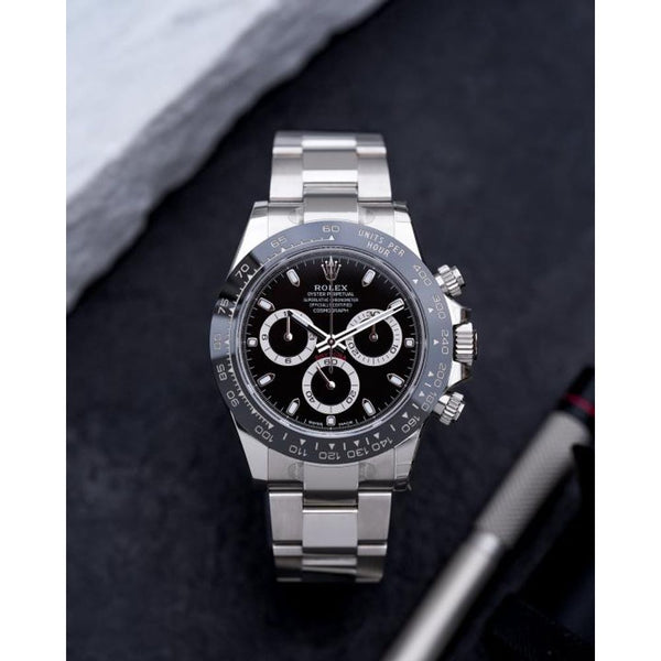 Rolee_x Oyster Perpetual Daytona Chosmograph Silver-Black