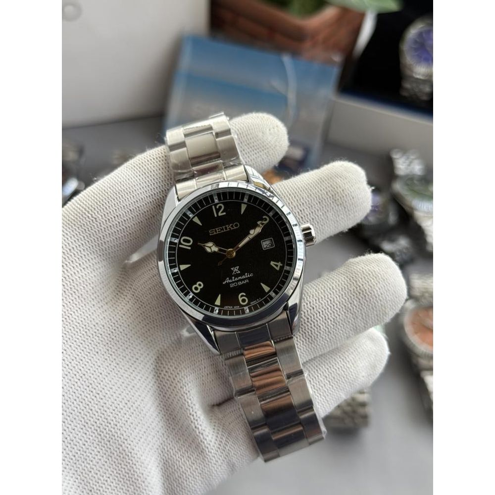 Seik o Alpinist Black Automatic Premium W431