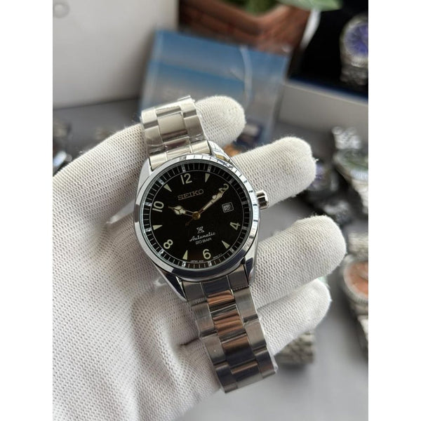Seik o Alpinist Black Automatic Premium W431