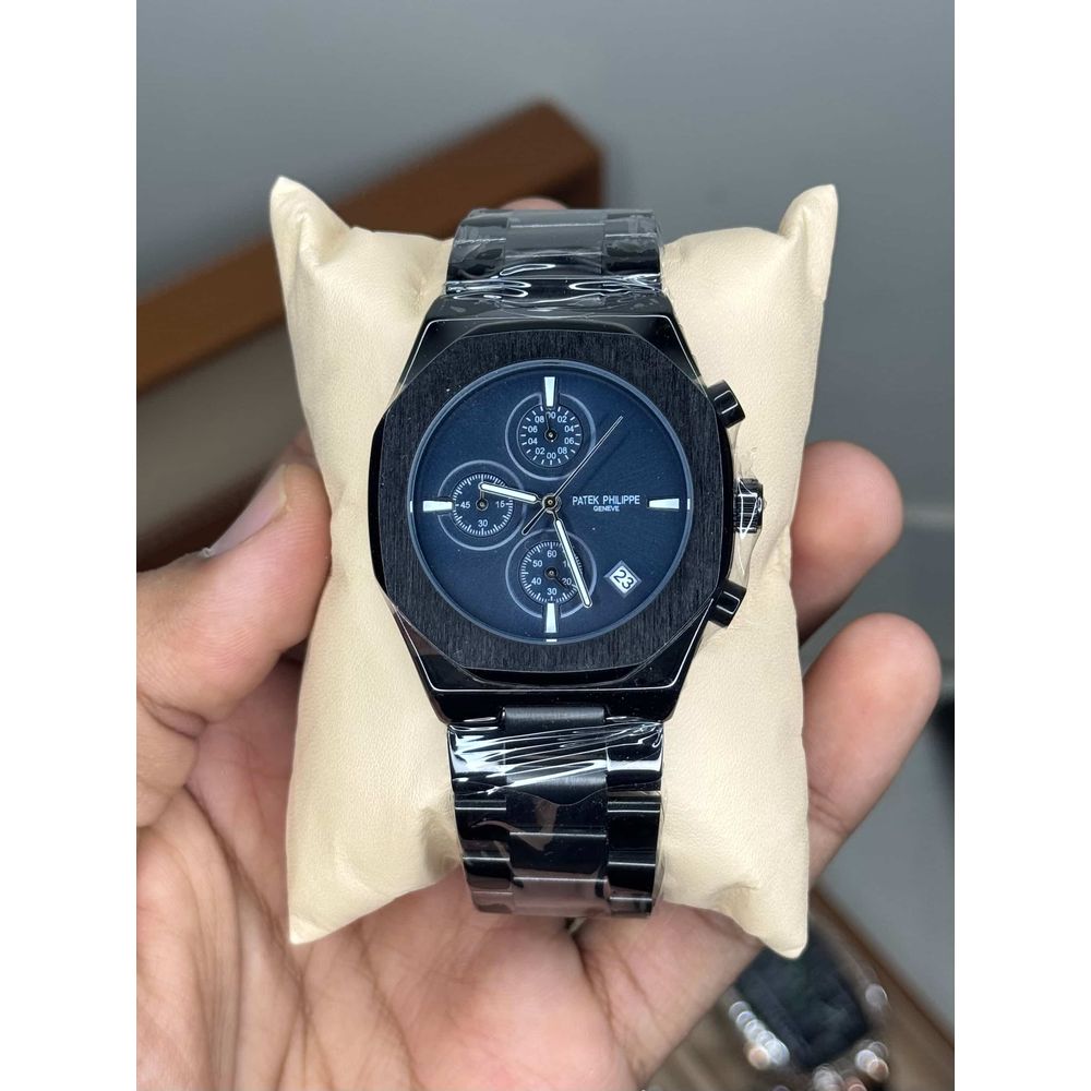 Patek  Philippe Black Blue Chronograph Premium Watch