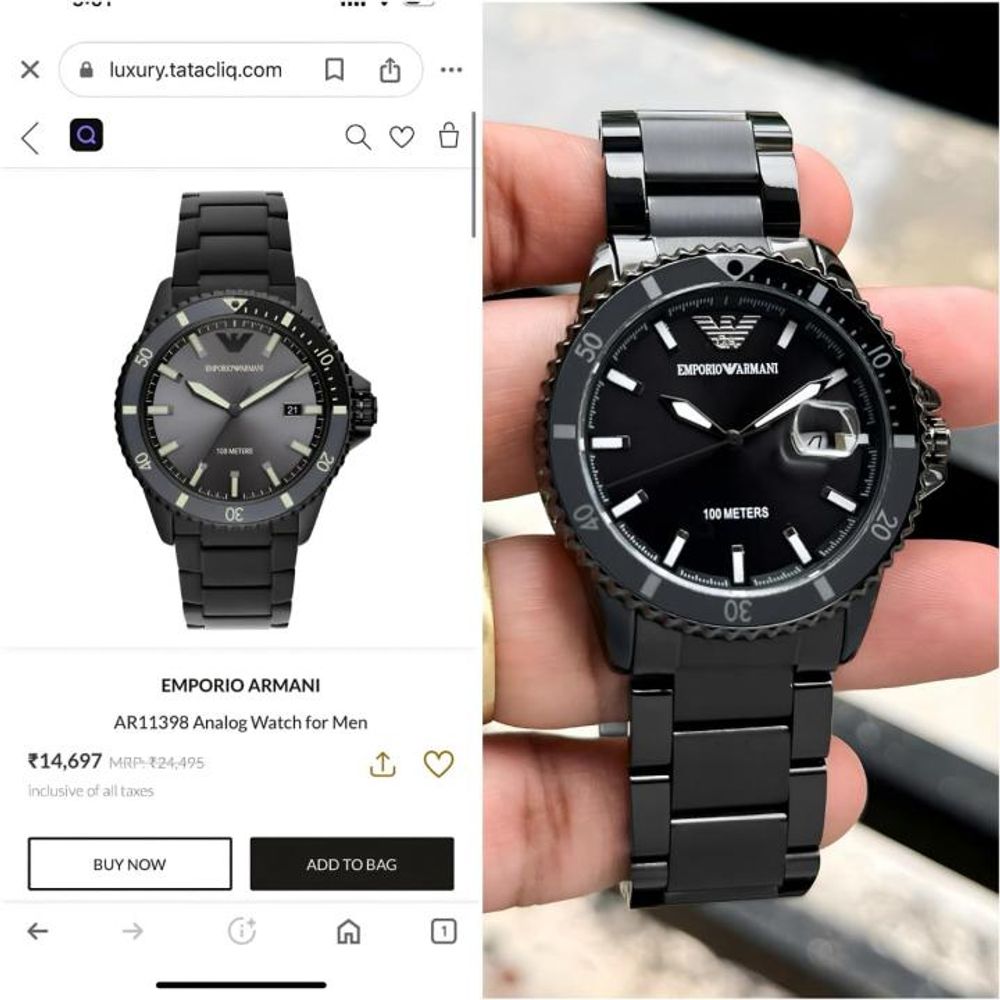 Emporio Arma i AR11398 Menswach