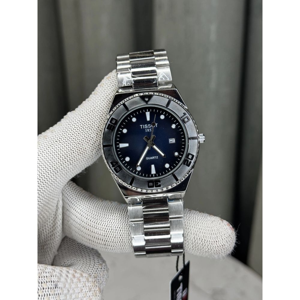 Tisso t Silver Blue Seastar Premium Watch