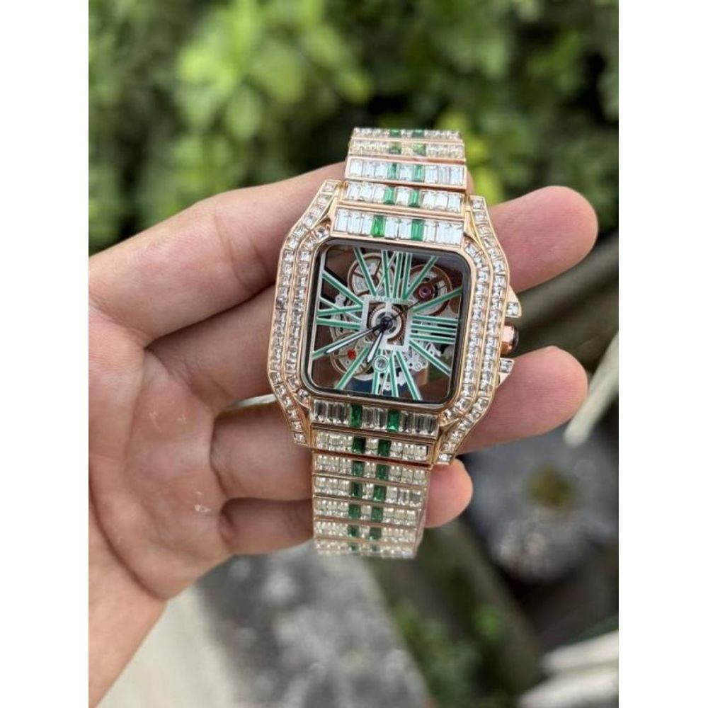 Cartie Santos Diamond Quartz (Rose Green)