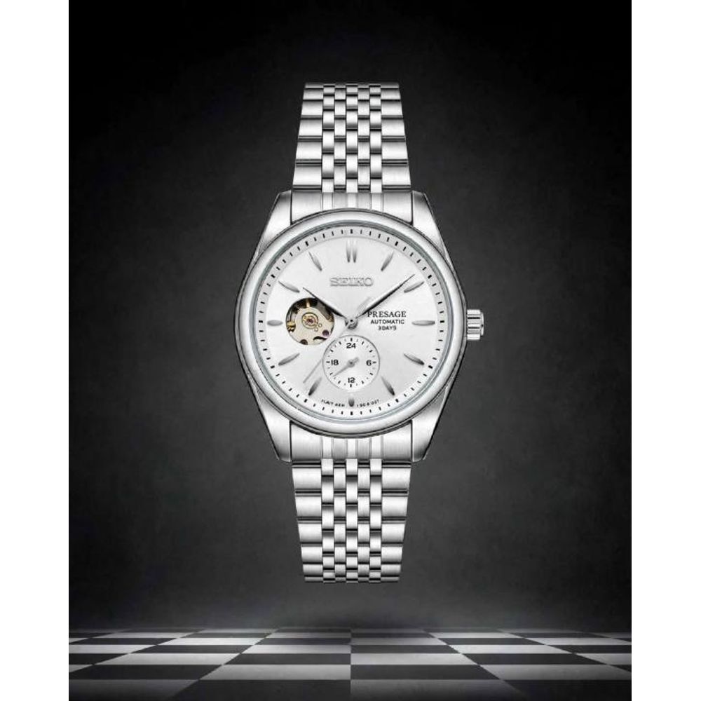 Seiko presage SPB471 Automatic silver White