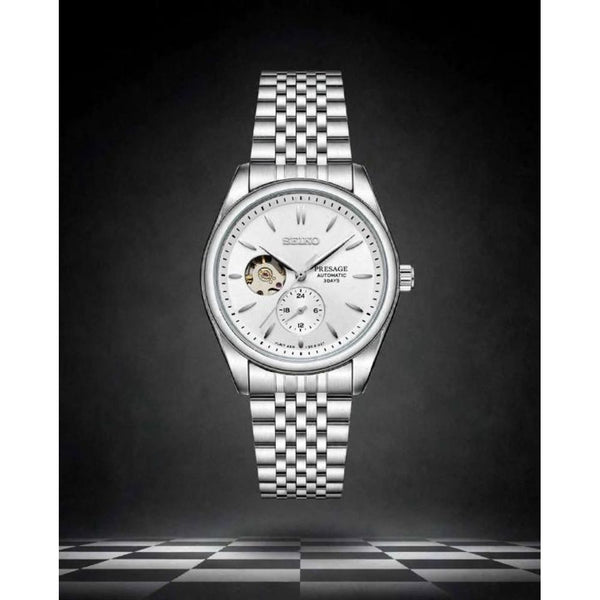 Seiko presage SPB471 Automatic silver White