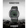 Casio g shock gm2100 full green