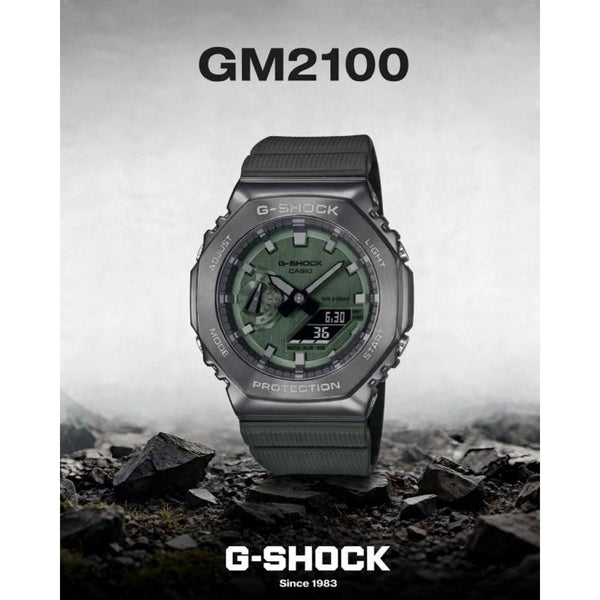Casio g shock gm2100 full green