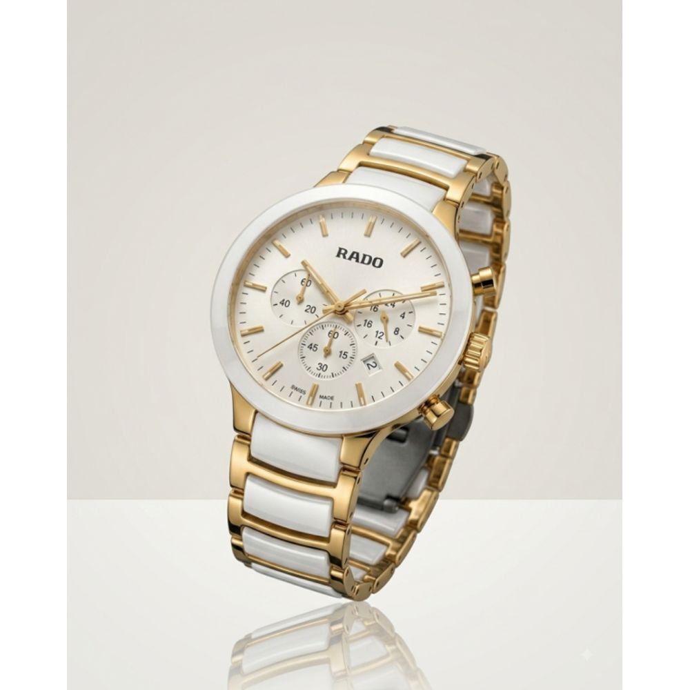 Radd_o centrix chronograph 2 ton White-gold