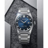 King Seiko Vanac  Silver Black Blue  Dial