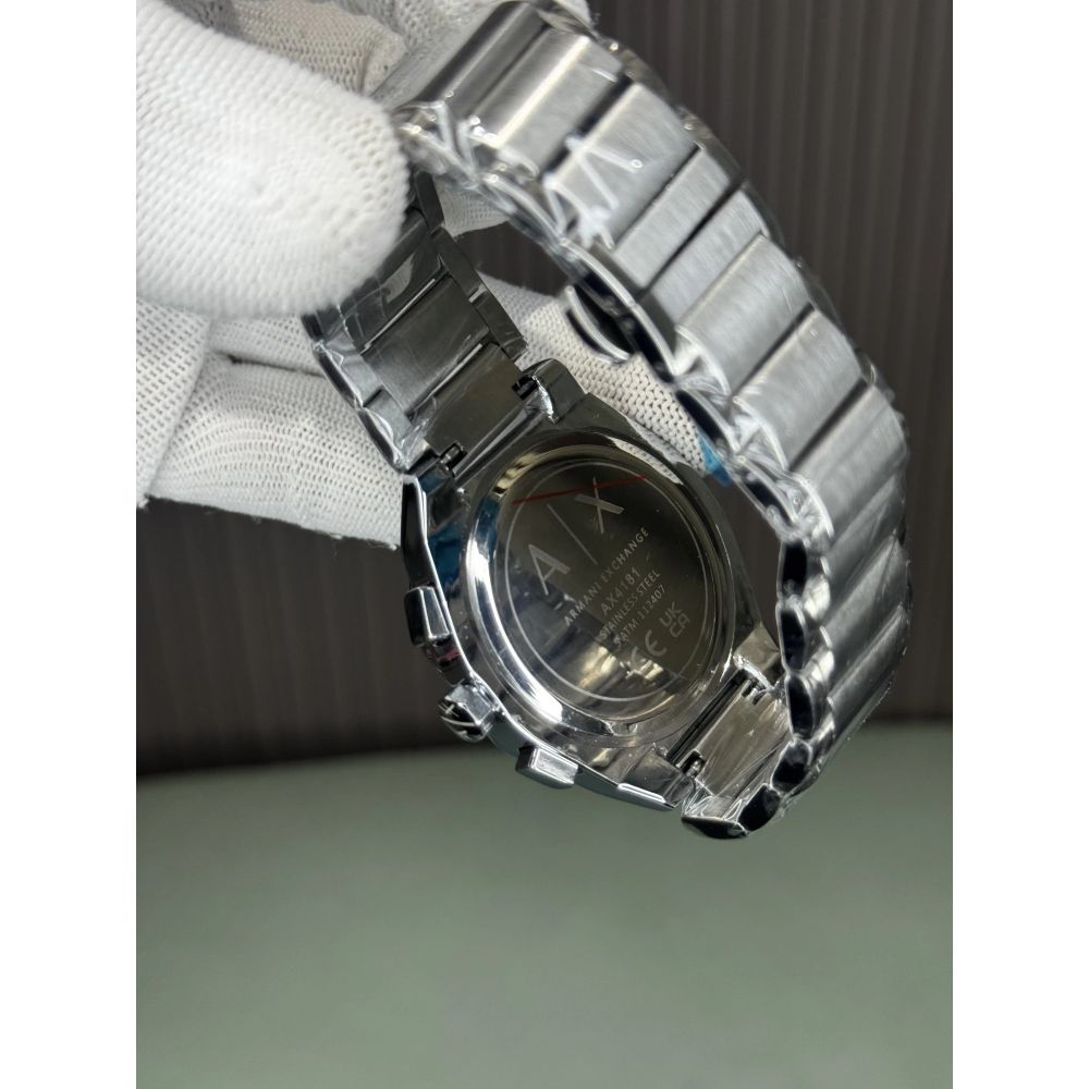 Arman i Exchange Silver Blue Premium Chronograph Watch