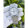 TISOT PRX QUARTZ WHITE TEXTURE DIAL AT358