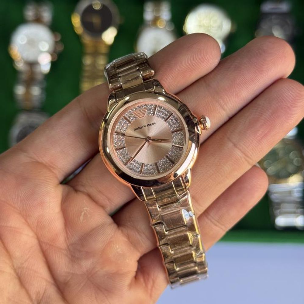 Emporio Armaani Womens Diamond watch