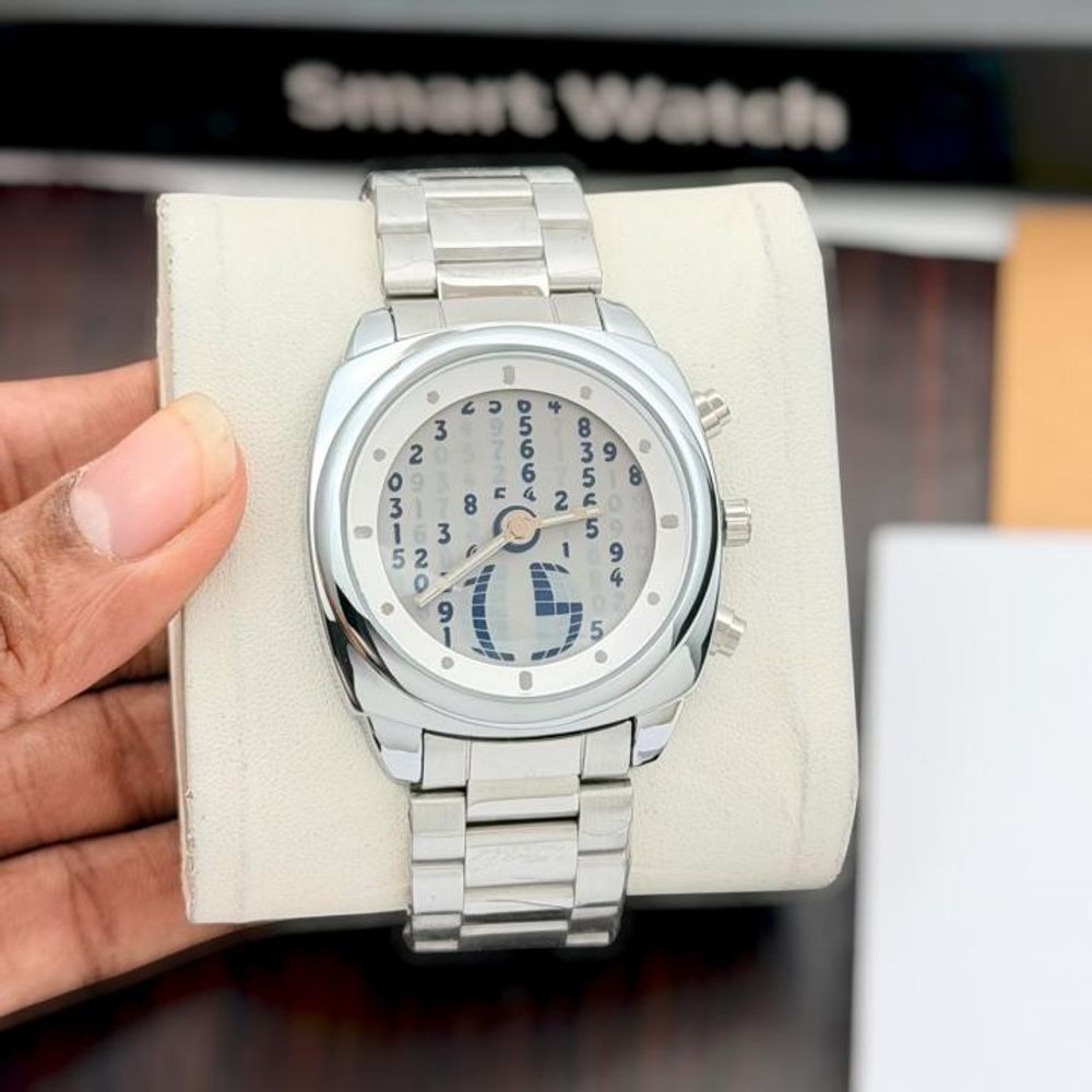 FOSSI DIGITAL ANALOG DUAL TIME NEW ARRIVAL 1075