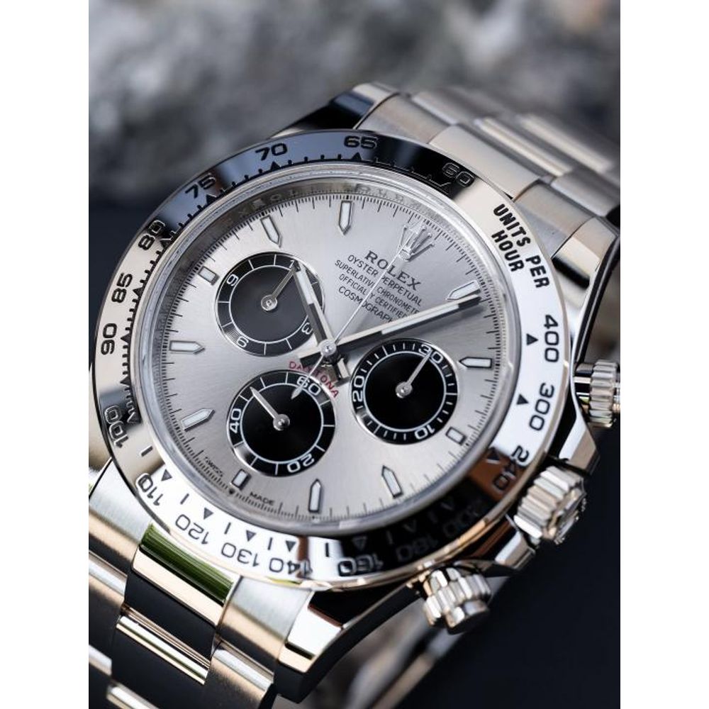 Rolee_x Oyster Perpetual Daytona Chosmograph Silver-Grey-Black Chrono