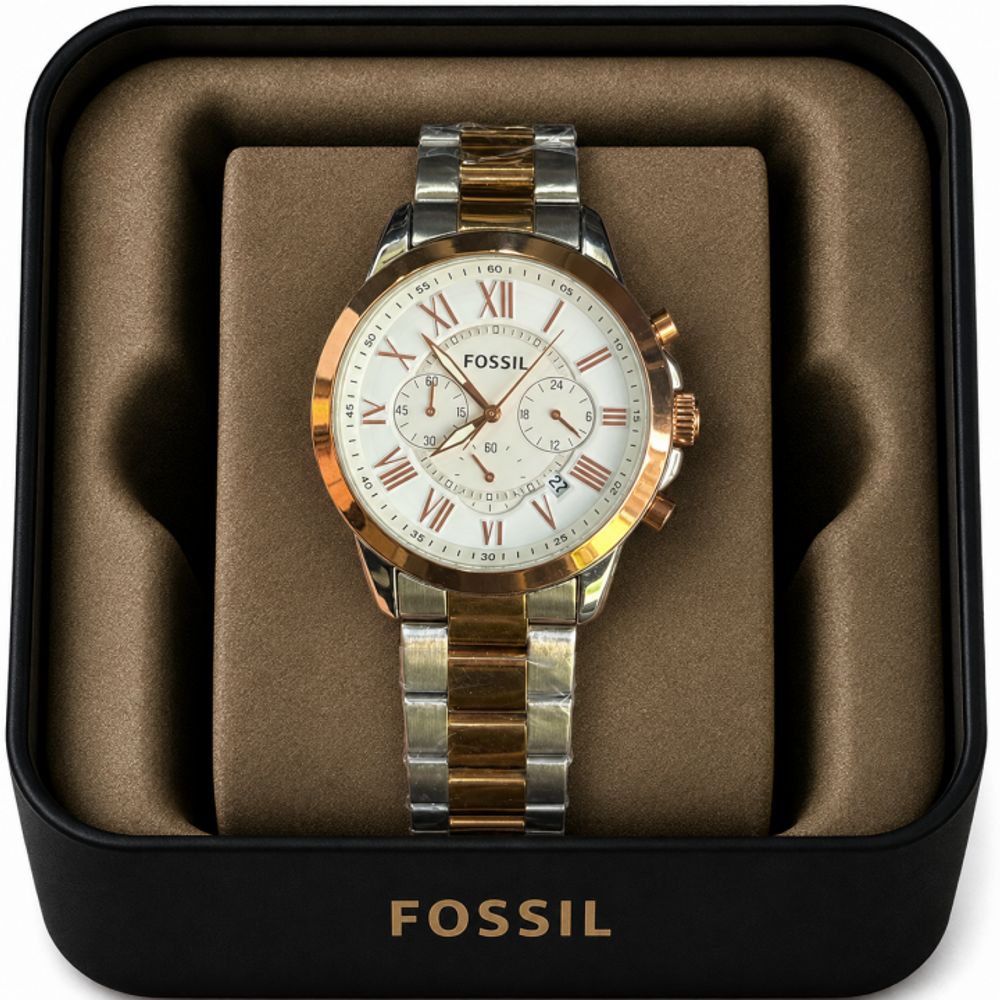 Fossiil Grant Copper white 1st Quality premium watch
