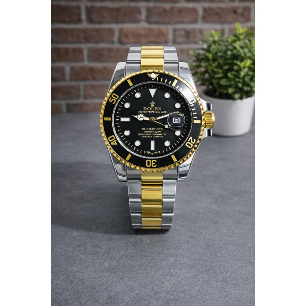 ROLLEX SUBMARINE TWO TONE BLACK DIAL AT291