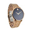 Movado rose gold black