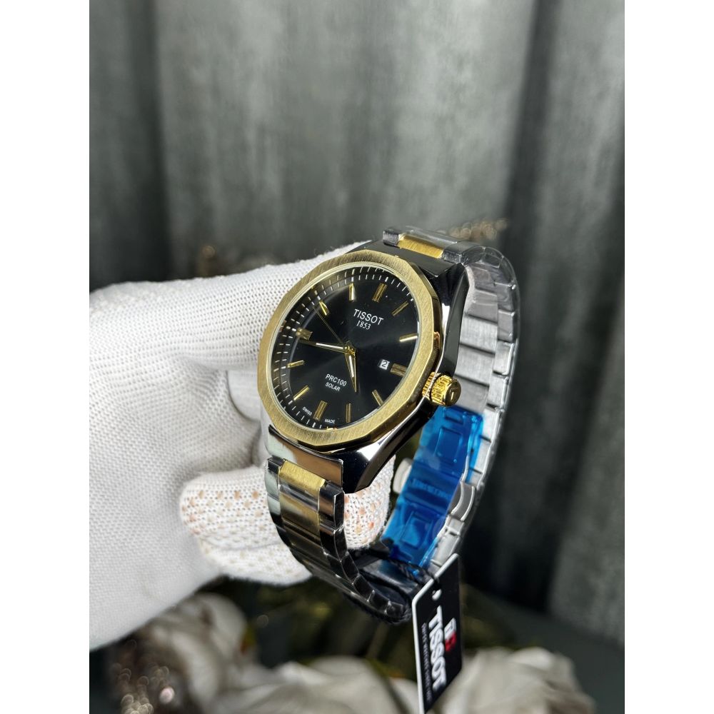 Tisso t PRC100 Dual Tone Black Premium Watch