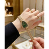 Bvlgari Serpenti crystal Gold-Green