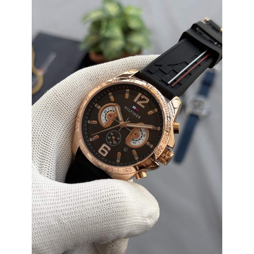 Tommy Decker All Chronograph Working Blue