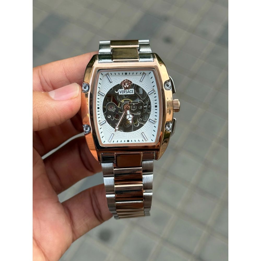 Versac_e Dominus Skeleton Automatic rose