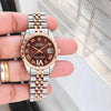 Rollex Datejust 31 2Ton Green Roman