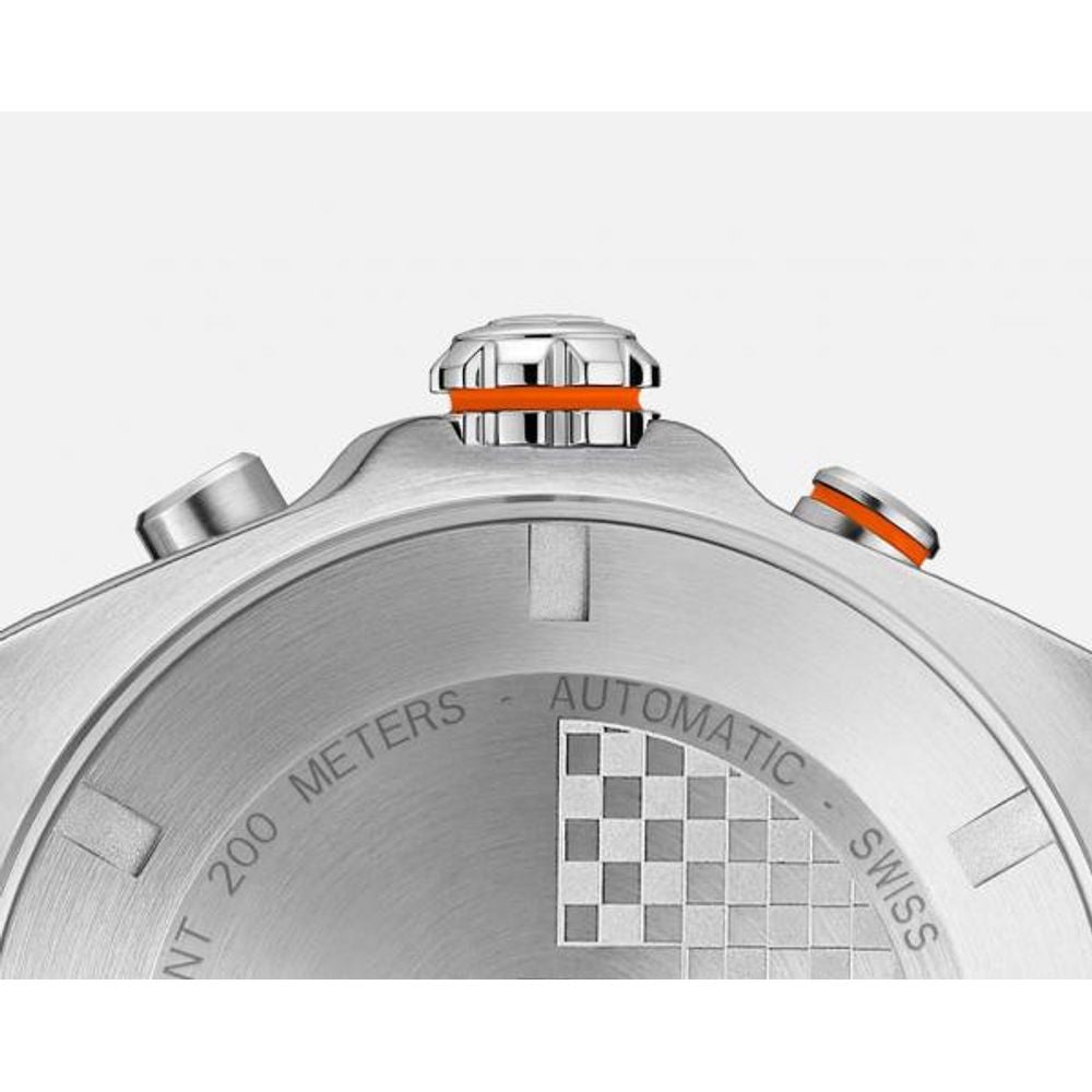 TAG Heuuer Formula 1 Bettry Chronograph silver blue