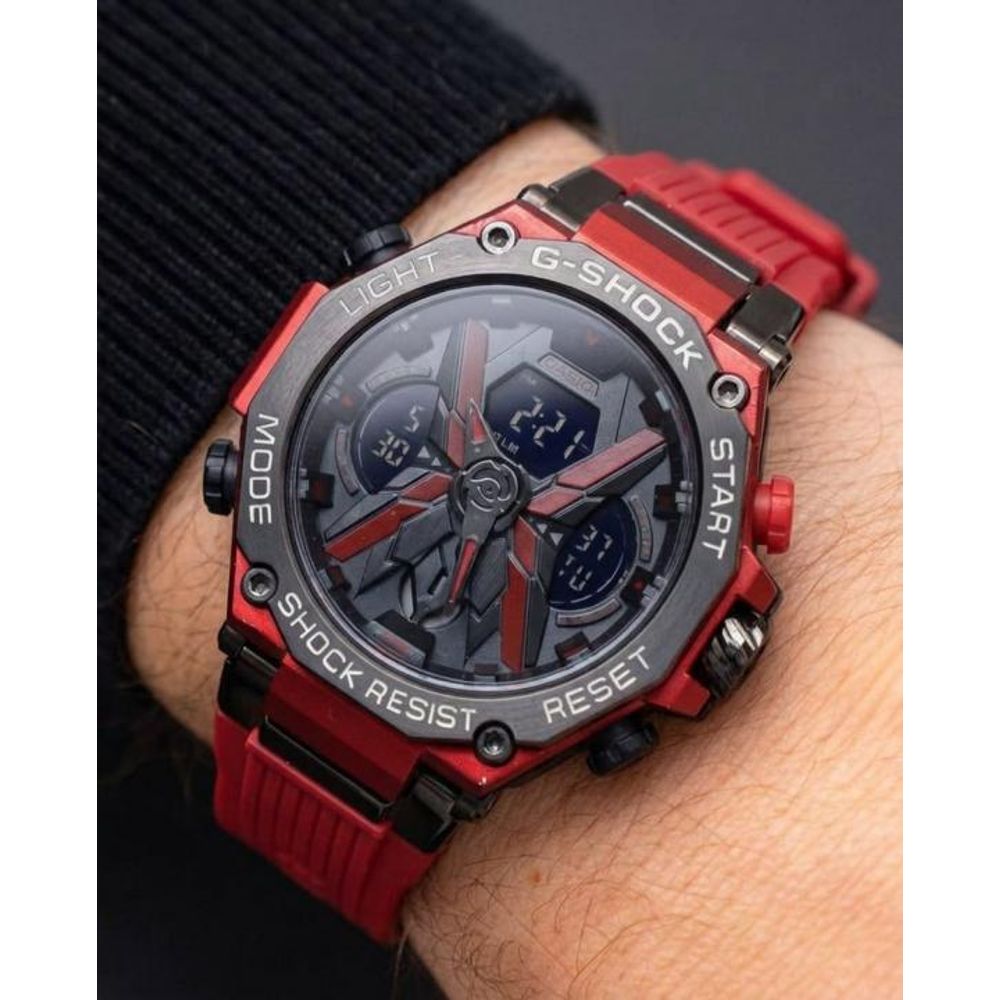 Casio G-Shock analog-digital sports Red