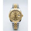 Rolee_x Oyster Perpetual Date Just Two Tone Gold Dial
