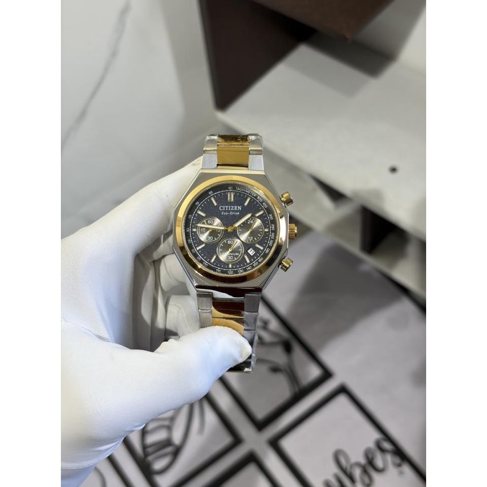CITIZE N ECODRIVE ZENSHIN TWO TONE BLUE 432