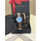 Daniel Wellington Petite Lumine with Classic Rose Gold Bracelet