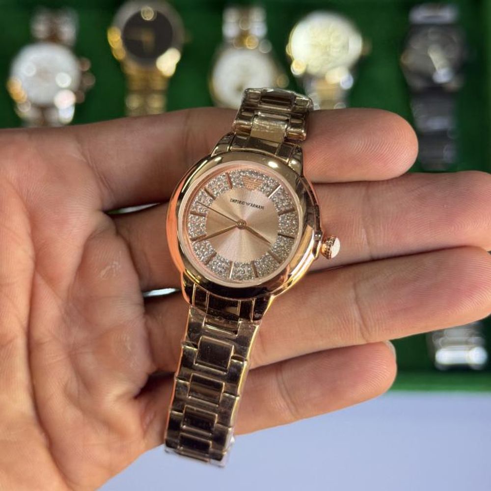 Emporio Armaani Womens Diamond watch