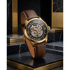 Fosil Townsman brown gold black Automatic