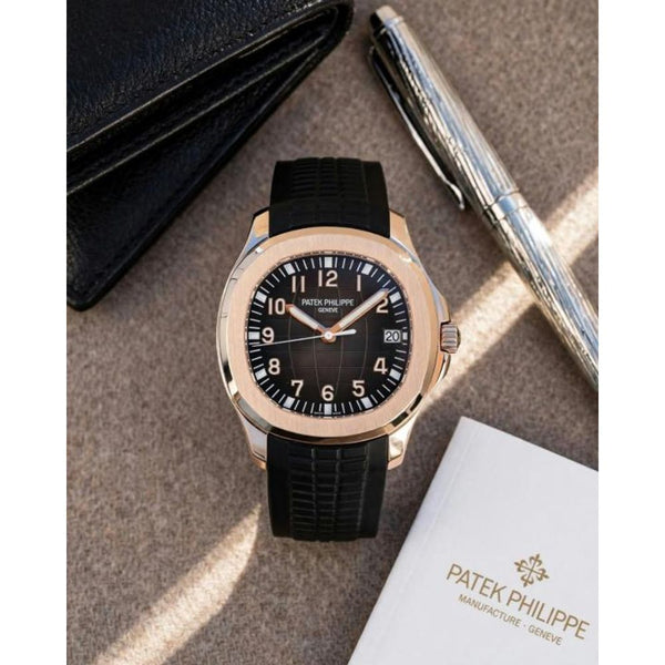 Pate_ek Philippe Aquanaut 5167R-001 Bettry black copper black
