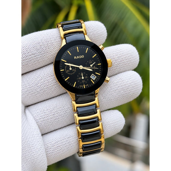 Raado Centrix Chronograph Women Gold Black AT466