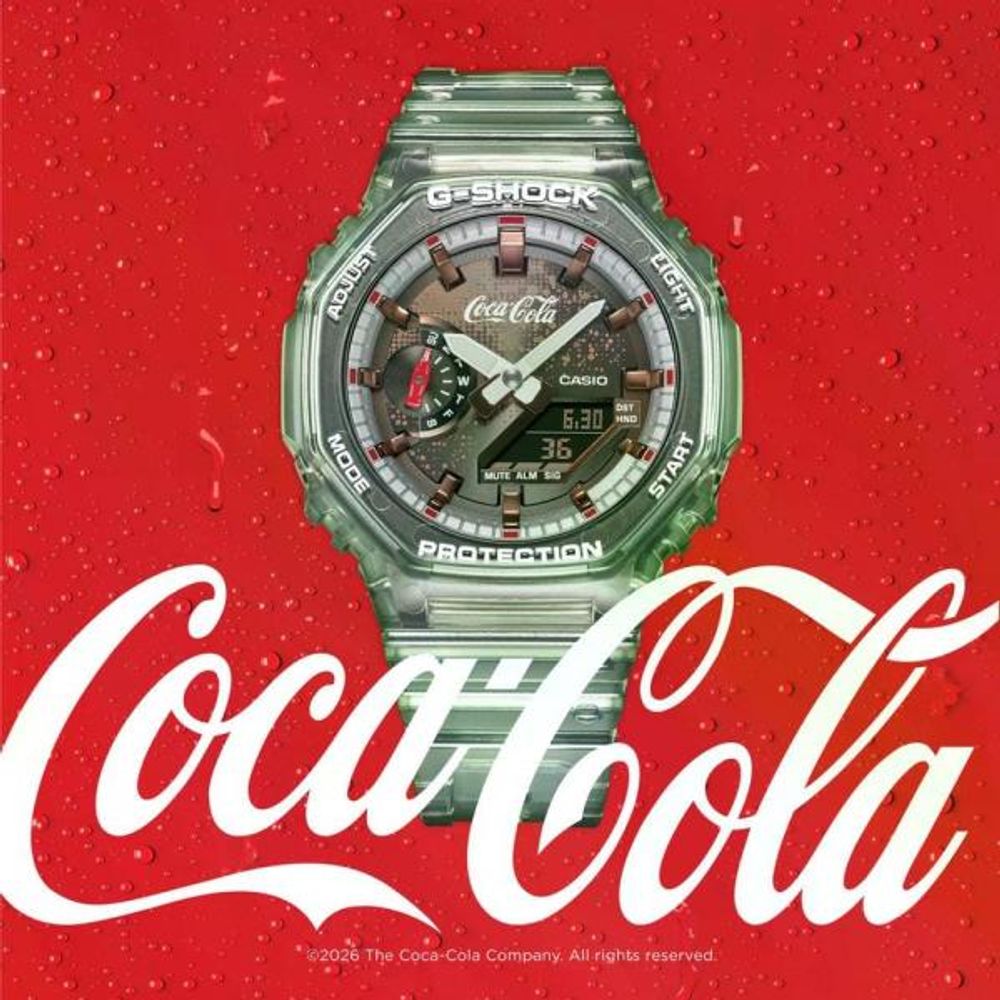 Casio G-Shock GA- 2100CC-3A Coca-Cola Collaboration