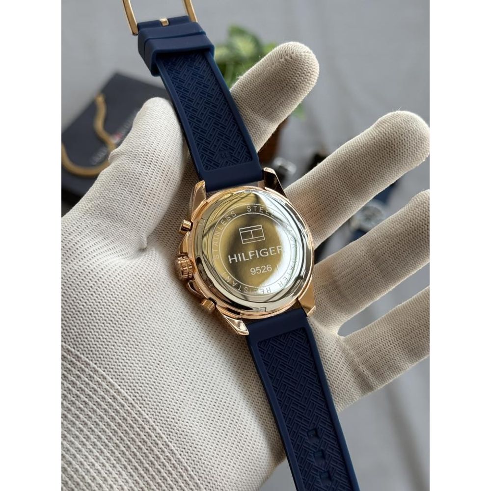 Tommy Decker All Chronograph Working Blue