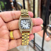 Cartieer Tortue Roman Numeral Gold White Dial (112)