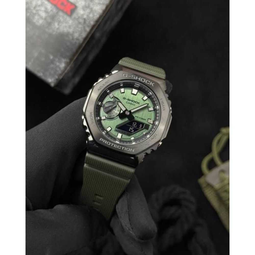 Casio g shock gm2100 full green