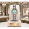 SWAROVSKY CRYSTAL GOLD BLUE WATCH FOR HER 1011