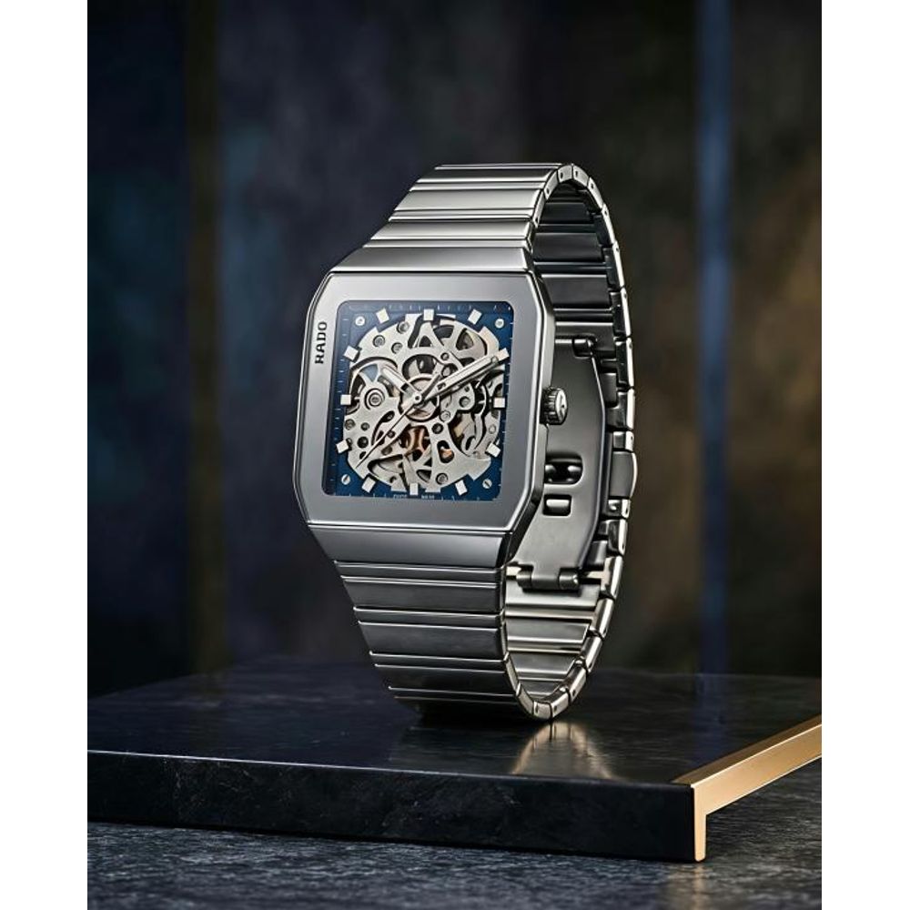 Raado Anatom Automatic Skeleton Silver Blue