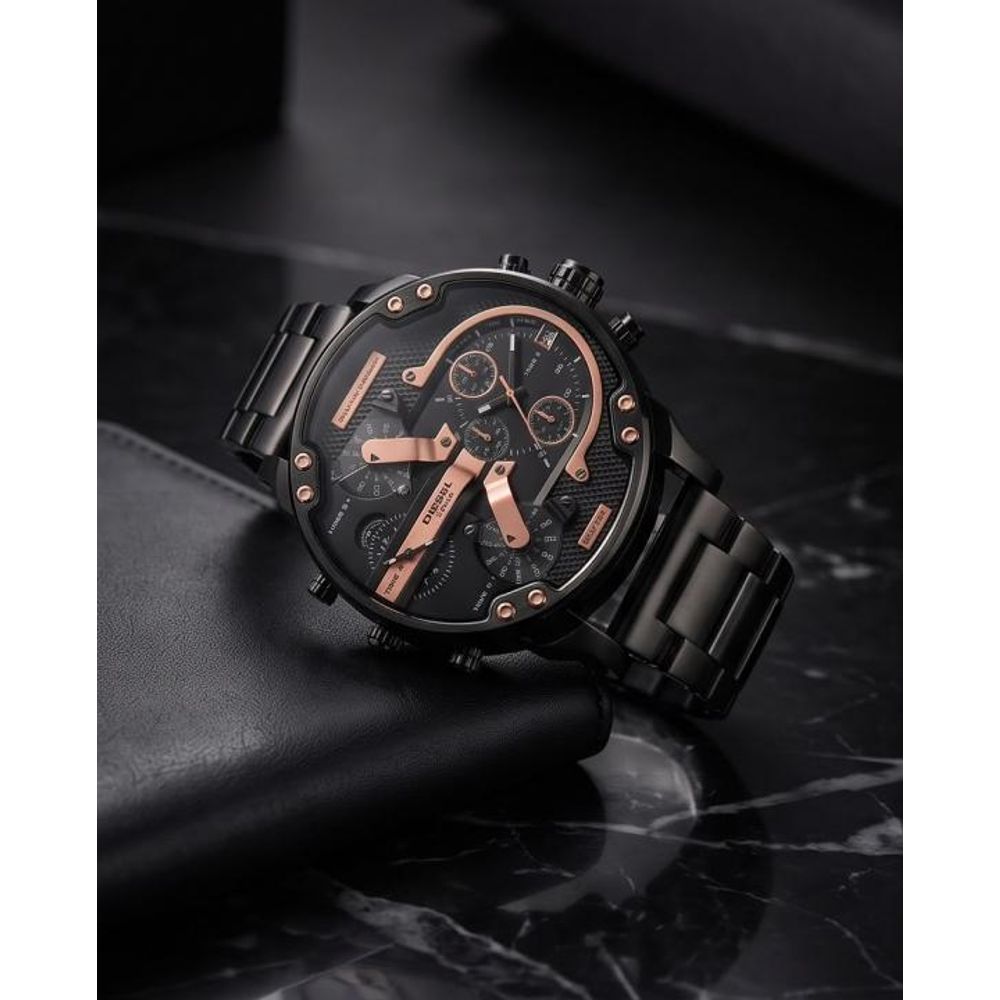 Diesal Mr. Daddy 2.0 Chronograph Watch Japan watch heavy quality