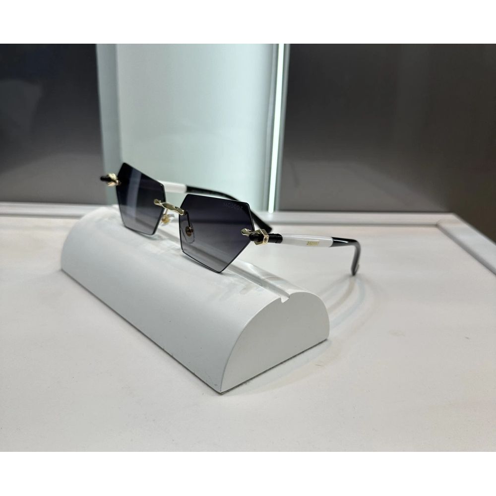 Moscot White Black Premium Shades 6242
