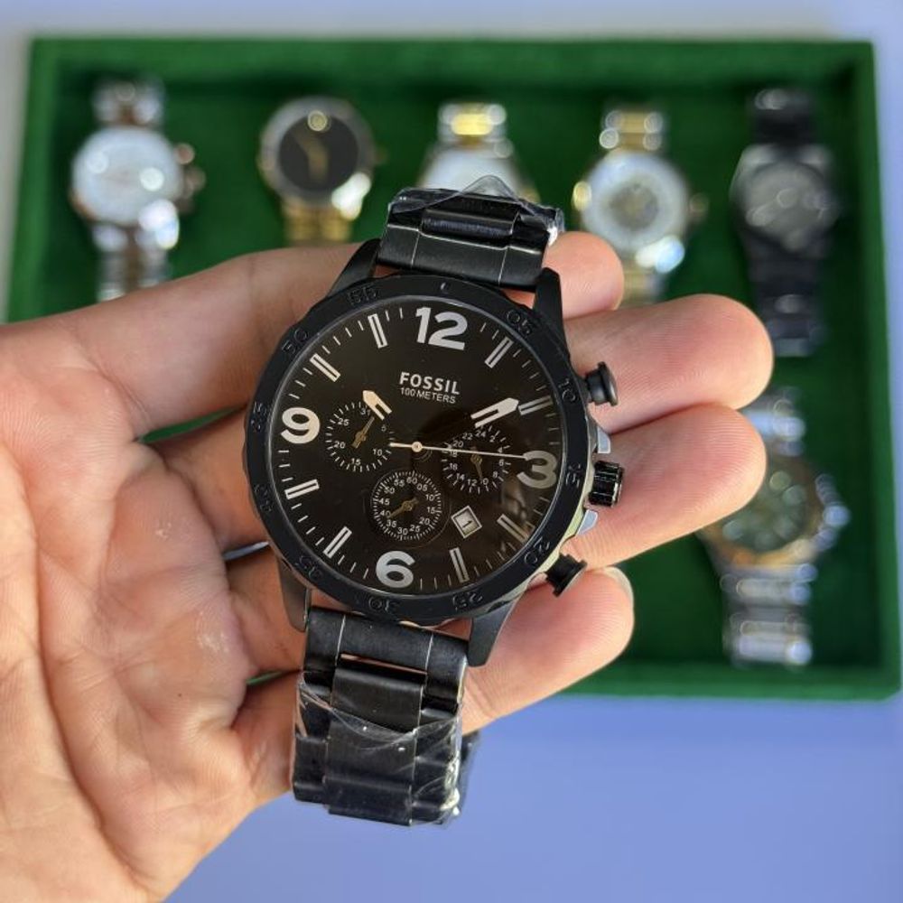 Fossiil 100 Meters JR1356 Nate Chronograph