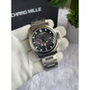 PANERAI LUMINOR MARINA METAL SILVER BLACK DIAL AT398
